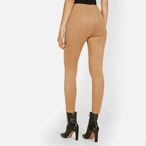 New without tag Marc New York women’s camel sueded leggings - Picture 2 of 5